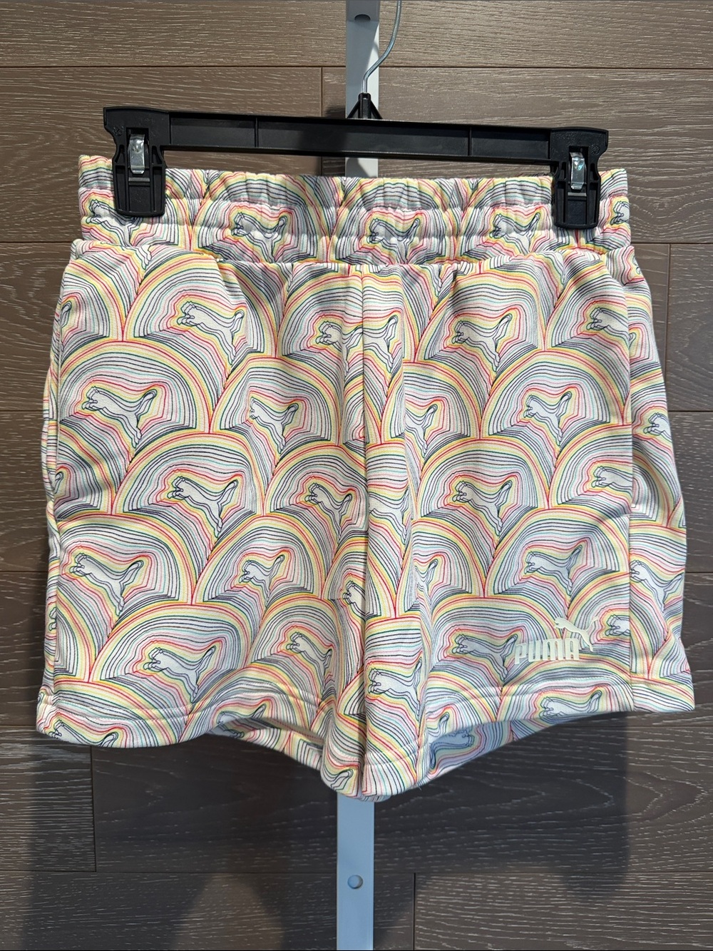 Puma Rainbow Wave Athletic Shorts